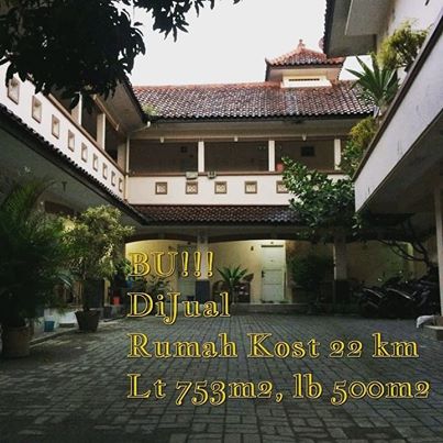 DIJUAL RUMAH SLEMAN : KOST DIJUAL CEPAT